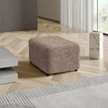 Marsala Ottoman Slipcover (Medium), Microfibra Collection