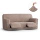 3 Seater Recliner Slipcover, Comfort Collection – Soft Taupe, front view | Soft Taupe