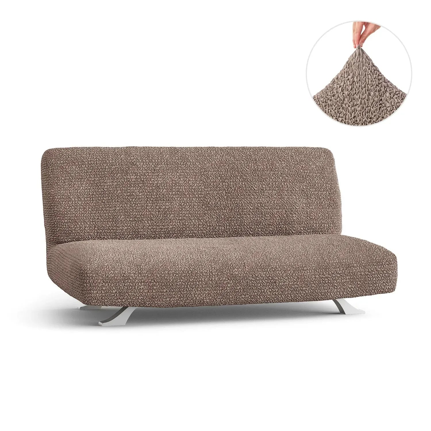 Marsala Futon Slipcover, Microfibra Collection