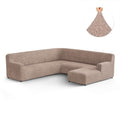 Cipria U-Shaped Sofa Slipcover (Right Chaise), Microfibra Collection