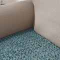 Teal Back Cushion Cover, Microfibra Collection