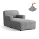 Chaise Lounge Slipcover, Comfort Collection – Ash, product view | Ash