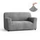 Loveseat 2 Seater Slipcover, Comfort Collection – Ash, front view | Ash