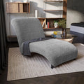 Ash Armless Chaise Lounge Slipcover, Microfibra Collection