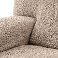 Tapioca Fullback Support Sectional Sofa Slipcover (Right Chaise), Microfibra Collection