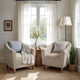 Barrel Chair Slipcover, Comfort Collection – Macadamia, interior view 2 | Macadamia