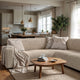 Corner Sofa Slipcover, Comfort Collection – Macadamia, interior view 3 | Macadamia