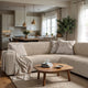 Corner Sofa Slipcover, Comfort Collection – Macadamia, interior view 3 | Macadamia