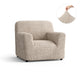 Armchair Slipcover, Comfort Collection – Macadamia, front view | Macadamia