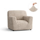 Armchair Slipcover, Comfort Collection – Macadamia, front view | Macadamia