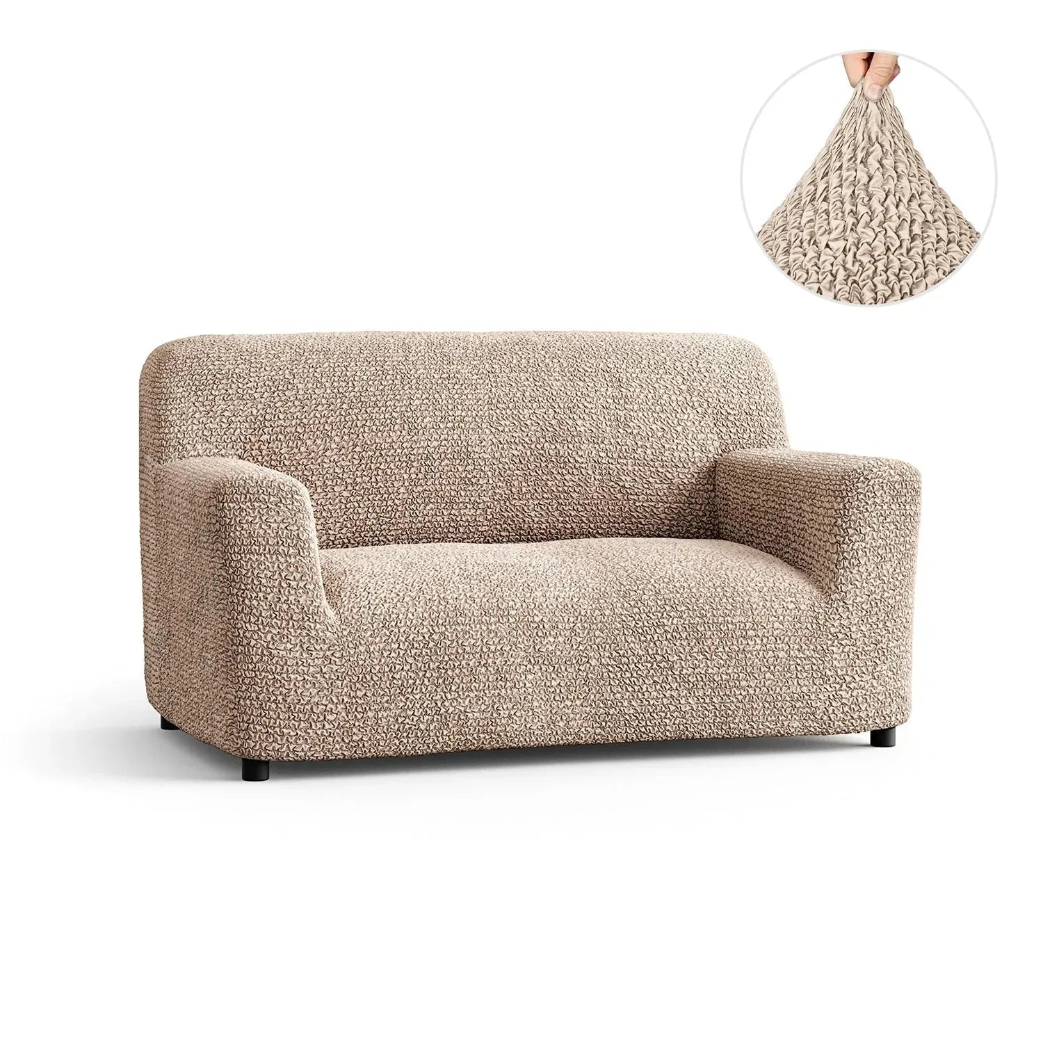 Tapioca Loveseat 2 Seater Slipcover, Microfibra Collection