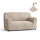 Loveseat 2 Seater Slipcover, Comfort Collection – Macadamia, front view | Macadamia