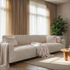 Sofa 4 Seater Slipcover, Comfort Collection – Macadamia, interior view 1 | Macadamia