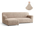 Tapioca L-Shaped Sofa Slipcover (Left Chaise), Microfibra Collection