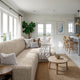 L-Shaped Sofa Slipcover (Right Chaise), Comfort Collection – Macadamia, interior view 2 | Macadamia