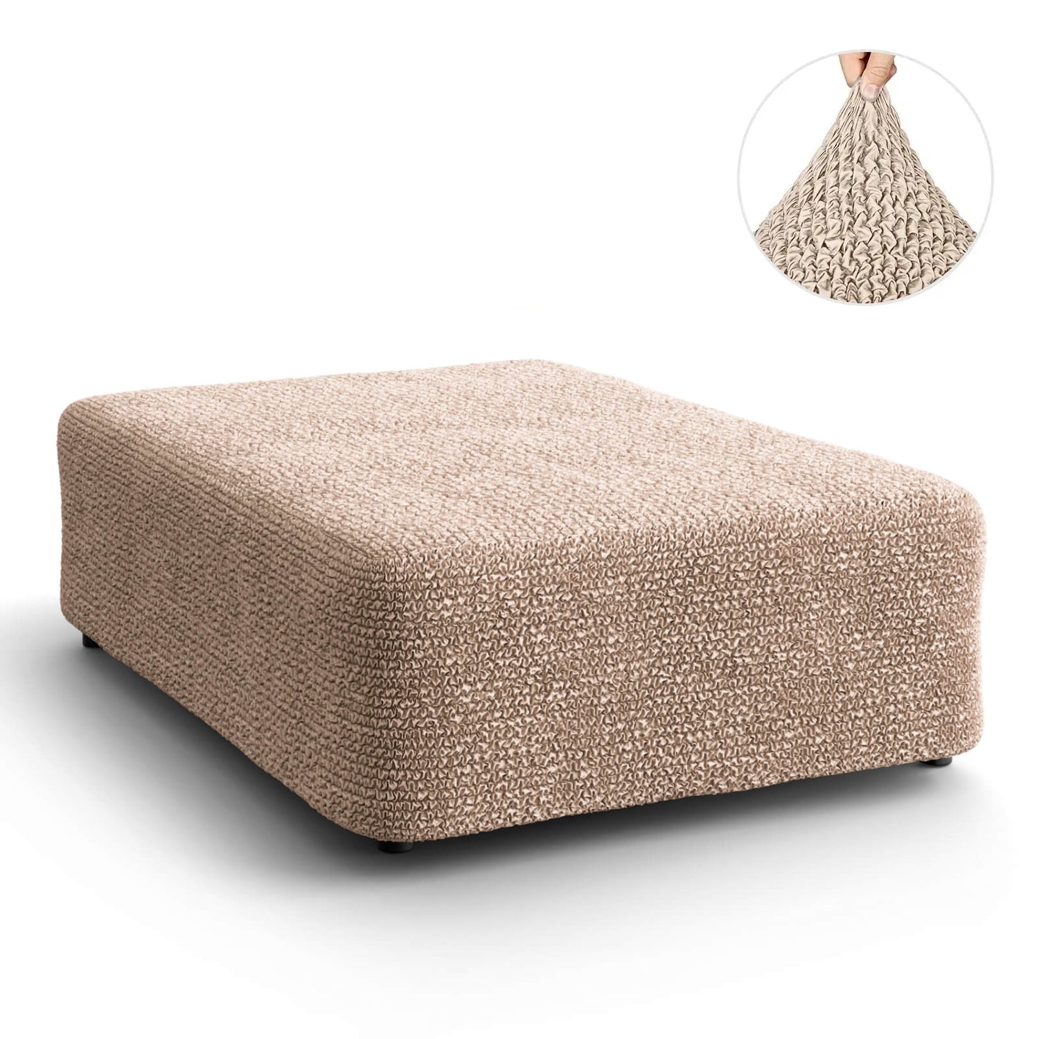  Ottoman Slipcover (Large), Microfibra Collection