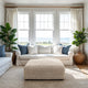 Ottoman Slipcover (Medium), Comfort Collection – Macadamia, interior view 1 | Macadamia