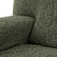 Reclining Armchair Slipcover, Comfort Collection – Moss Green, detail view | Moss Green