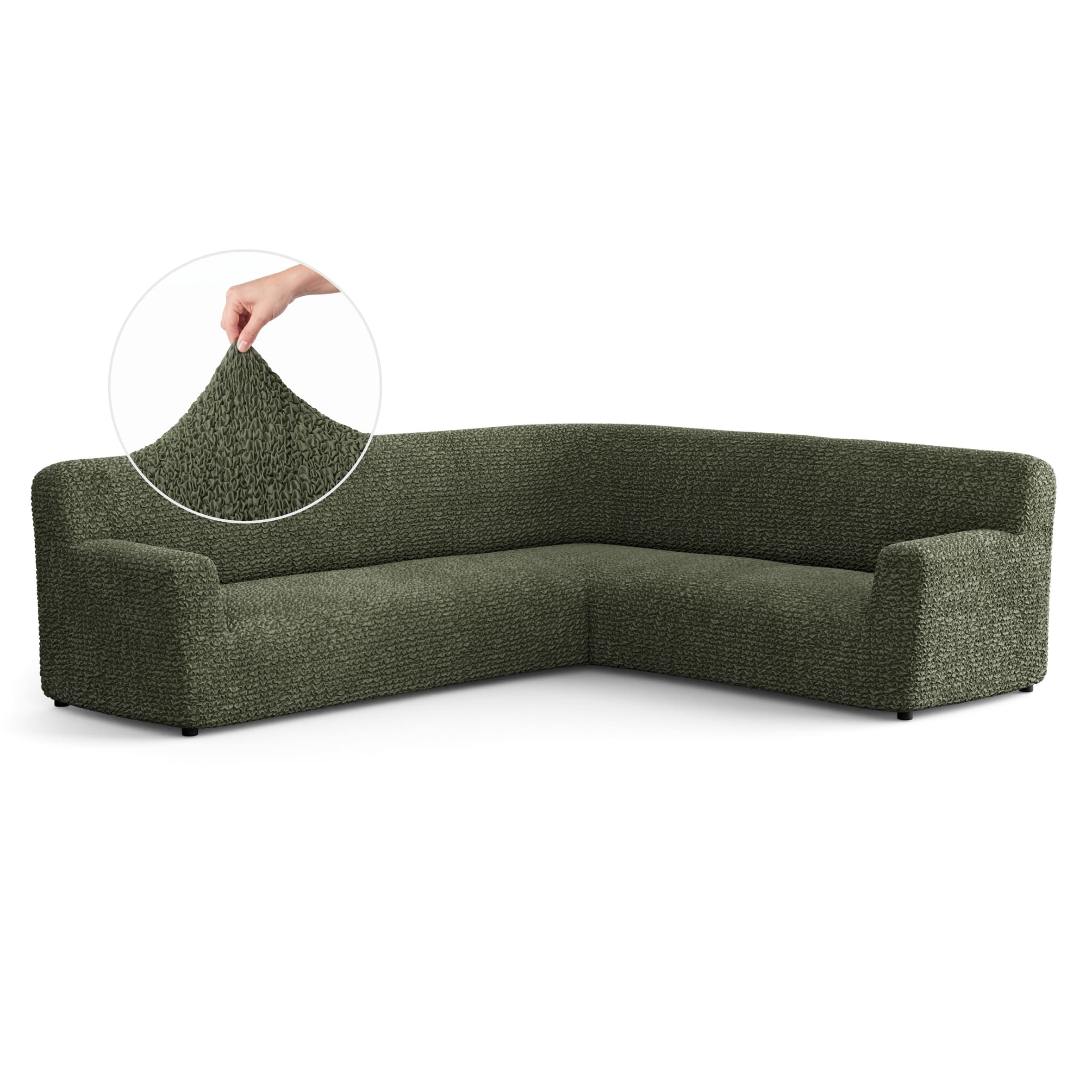 Corner Sofa Slipcover, Comfort Collection