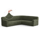 Corner Sofa Slipcover, Comfort Collection