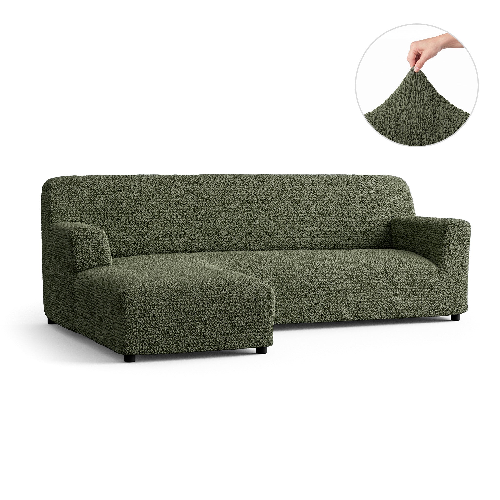 L-Shaped Sofa Slipcover (Left Chaise), Comfort Collection