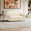 Cream Loveseat 2 Seater Slipcover, Mille Righe Collection