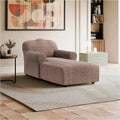 Camel Chaise Lounge Slipcover, Mille Righe Collection