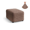 Camel Ottoman Slipcover (Medium), Mille Righe Collection