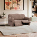 Camel 2 Seater Recliner Slipcover, Mille Righe Collection