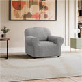 Platinum Armchair Slipcover, Mille Righe Collection