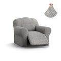 Platinum Reclining Armchair Slipcover, Mille Righe Collection