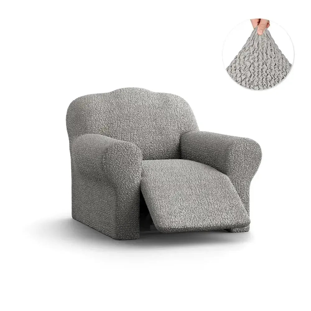 Platinum Reclining Armchair Slipcover, Mille Righe Collection