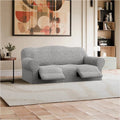 Platinum 3 Seater Recliner Slipcover, Mille Righe Collection