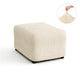 Ottoman Slipcover (Medium), Embrace Collection – Cream, product view | Cream