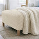 Ottoman Slipcover (Medium), Embrace Collection – Cream, interior view 2 | Cream