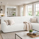 Corner Sofa Slipcover, Embrace Collection – Crisp White, interior view 2 | Crisp White