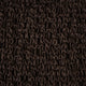 Ottoman Slipcover (Medium), Embrace Collection – Dark Brown, side view | Dark Brown