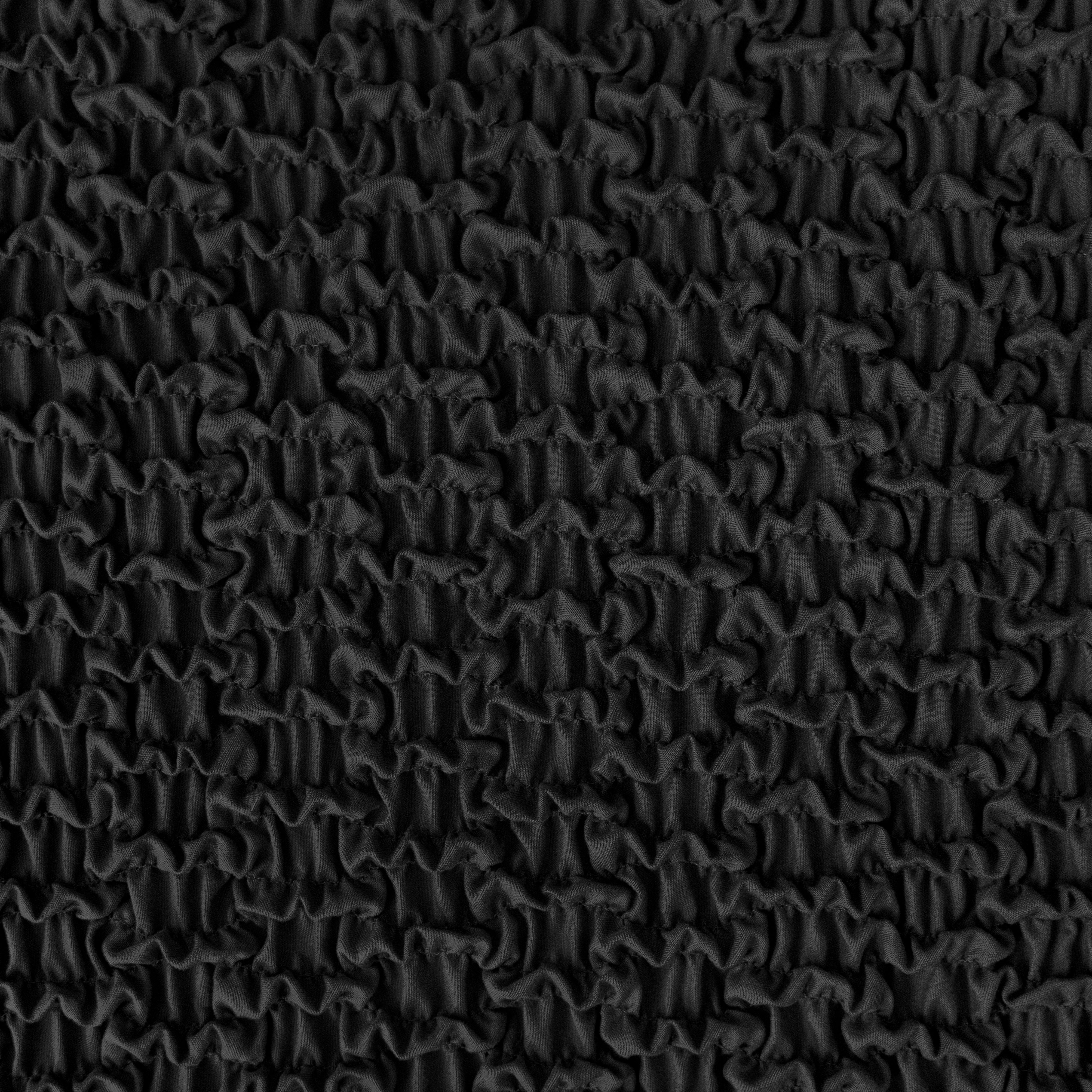 Ottoman Slipcover (Medium), Embrace Collection – Black, product view | Black