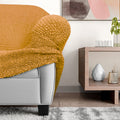 Mango Wingback Chair Slipcover, Microfibra Collection