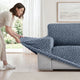 Loveseat 2 Seater Slipcover, Printed Collection – Venezia Blue, product view | Venezia Blue