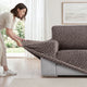 Loveseat 2 Seater Slipcover, Printed Collection – Venezia Brown, product view | Venezia Brown