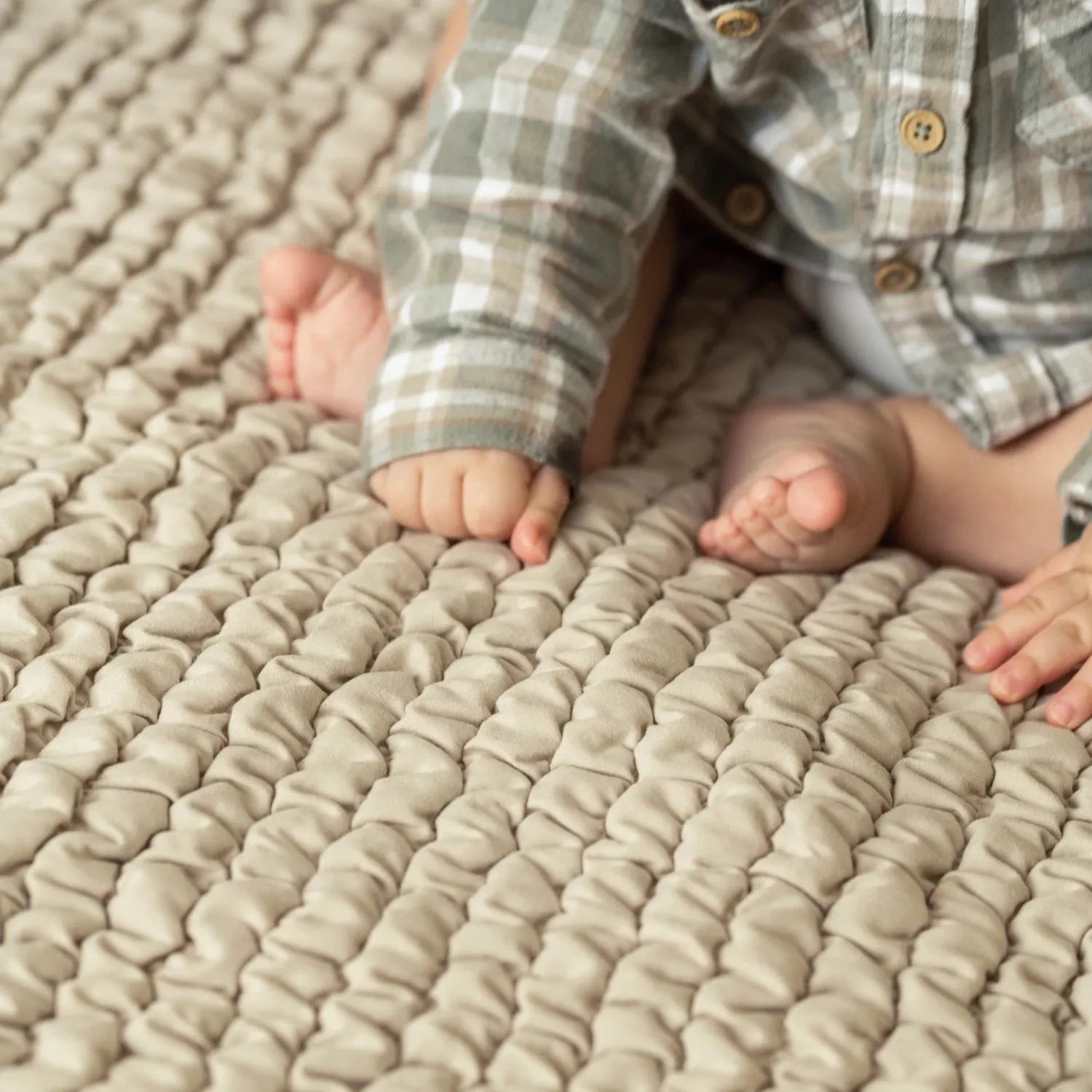 Macadamia Waterproof Blanket Loveseat