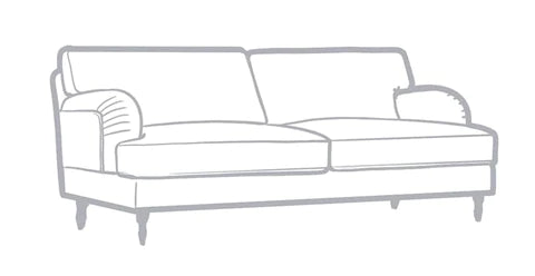 STOCKSUND 3 SEATER SOFA