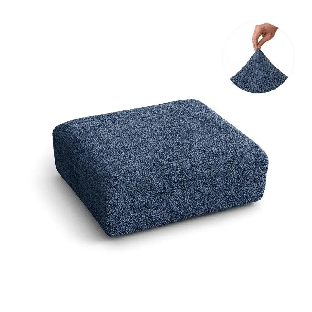 Vittoria Blue Seat Cushion Cover, Microfibra Printed Collection