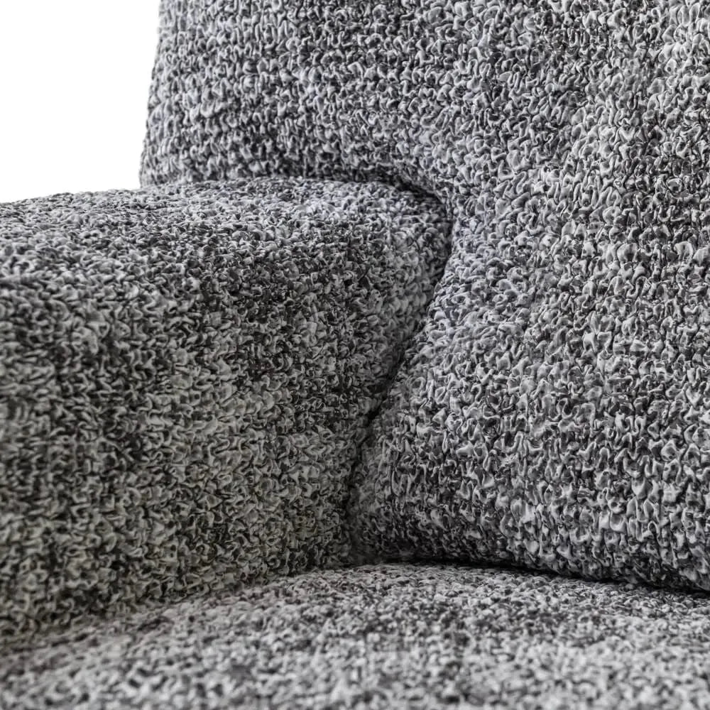 Marmo Grey Armchair Slipcover, Microfibra Printed Collection