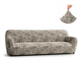 Marmo Greige Sofa 4 Seater Slipcover, Microfibra Printed Collection