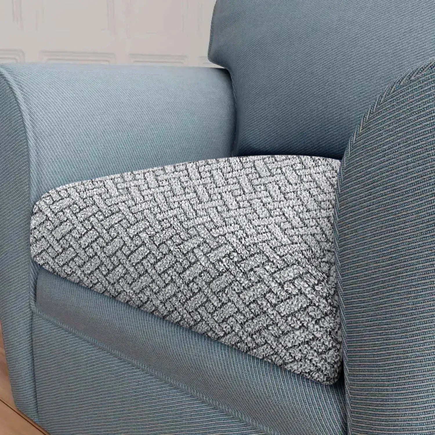 Venezia Grey Seat Cushion Cover, Microfibra Printed Collection