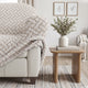 Sofa 3 Seater Slipcover, Printed Collection – Venezia Cream, product view | Venezia Cream
