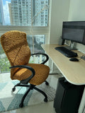 Cream Office / Gaming Chair Slipcover, Microfibra Collection