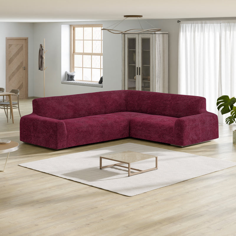 Corner Sofa Slipcover, Velvet Collection